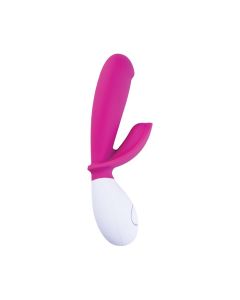 OhMiBod Lovelife Snuggle Dual Stimulation Vibe - Pink
