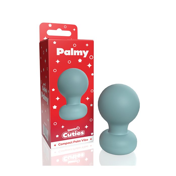 Screaming O Cuties Palmy Vibrator - Powder Blue